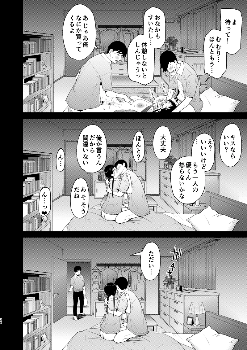 地味子と一日中セックス-35