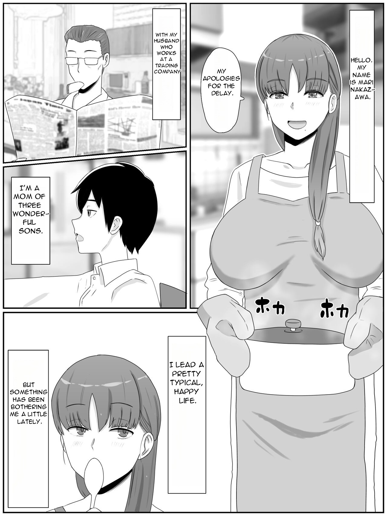 Kaa-san to Shitai Koto ~ Musuko no Kodane de Haramu Kyonyuu Haha-2