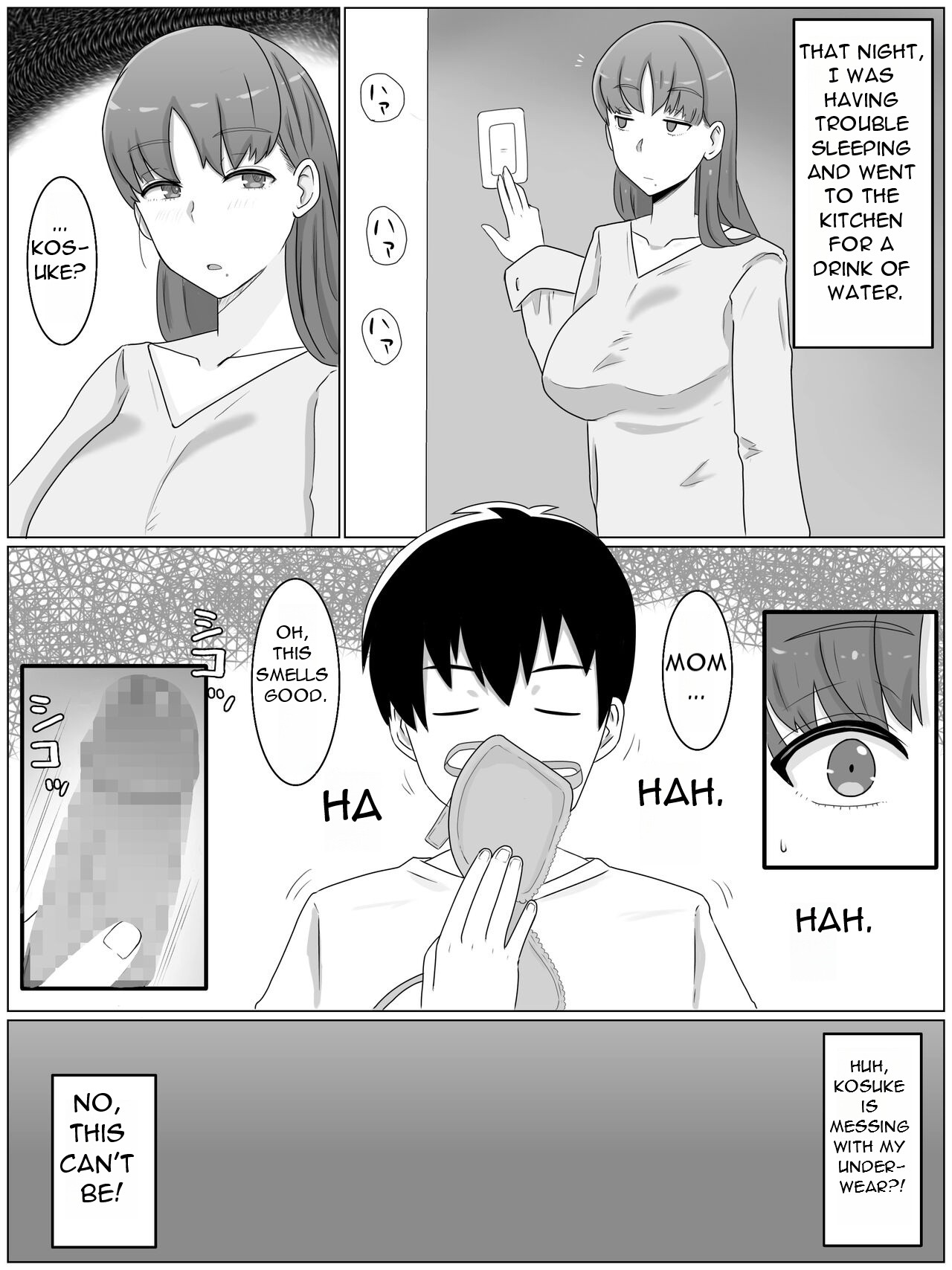 Kaa-san to Shitai Koto ~ Musuko no Kodane de Haramu Kyonyuu Haha-3